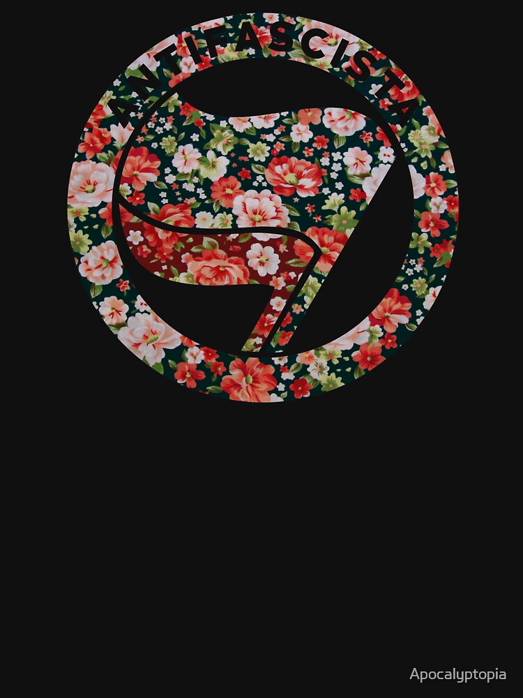 Antifa Floral by Apocalyptopia