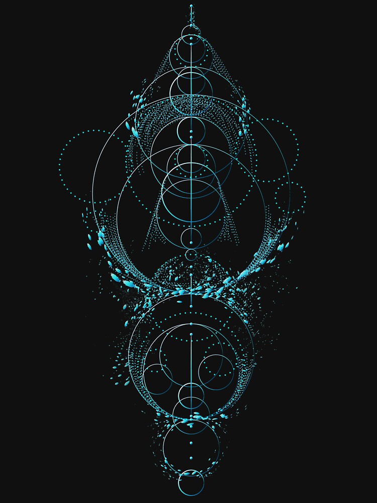 Sacred Geometry of the Moon Phases by KingersDesigns