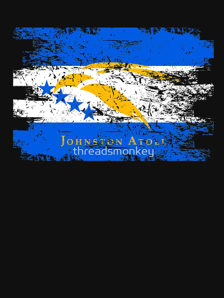 Johnston Atoll Shirt Gift Country Flag Patriotic Travel Oceania Light by threadsmonkey
