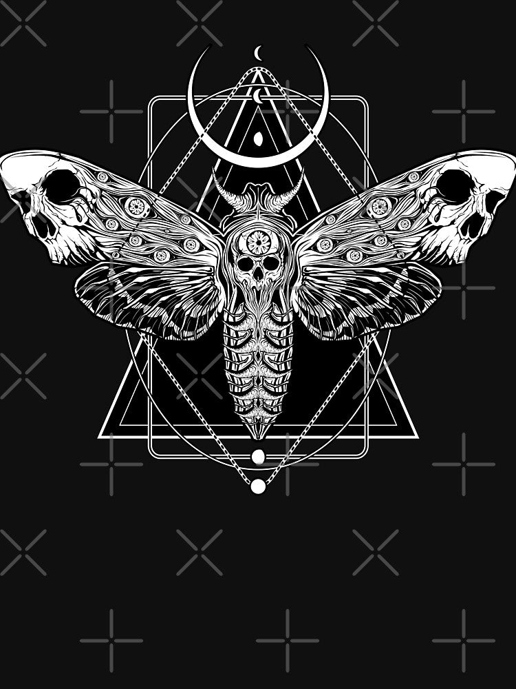 Surreal Death Moth by vonKowen