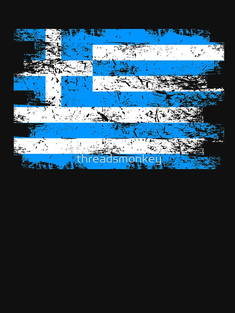 Greece Gift Country Flag Patriotic Travel Shirt Europe Light by threadsmonkey