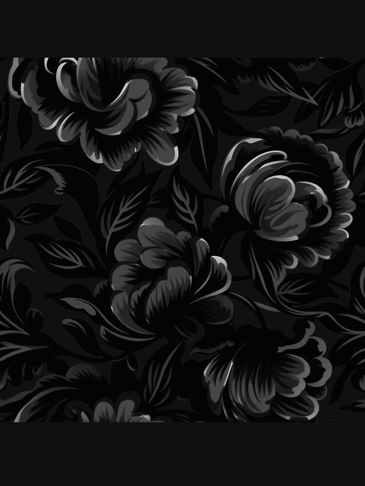 Black Floral by Nicholas Panek