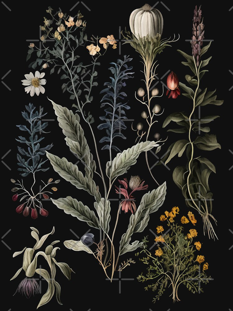 Dark Academia Herbs by Enyr