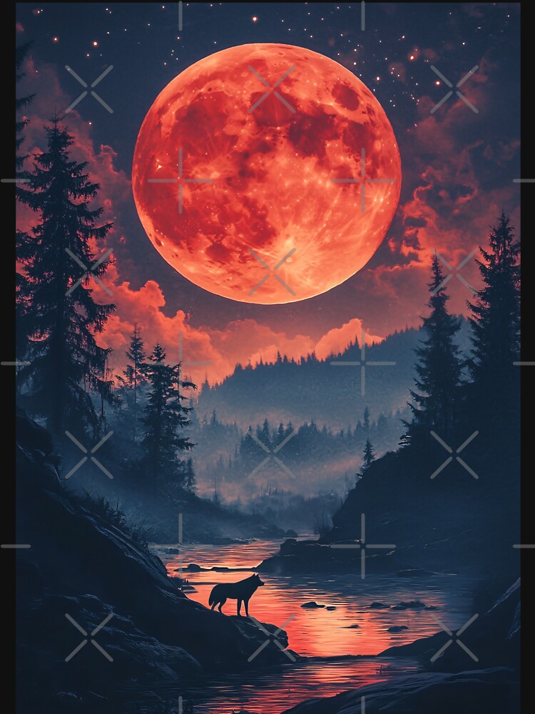 blood moon aesthetic by ArtfulPlay