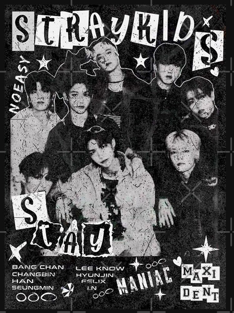 Stray Kids 5 Star comeback poster kpop boy group bang chan lee know changbin hyunjin han felix seungmin jeongin by Kpop-Noona