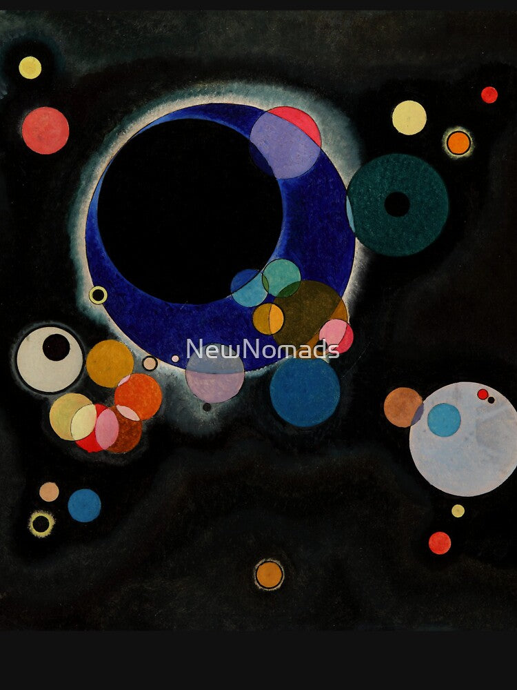 Wassily Kandinsky - Several Circles - Bauhaus Art by NewNomads