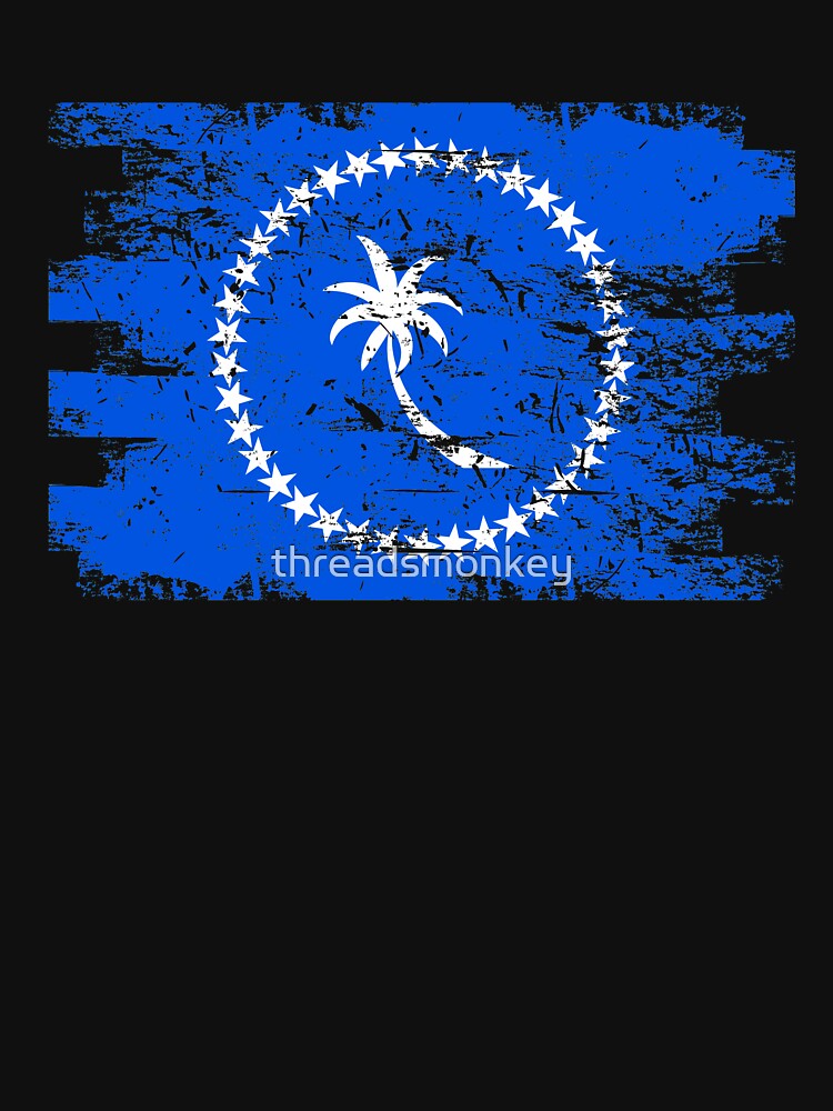 Chuuk Shirt Gift Country Flag Patriotic Travel Oceania Light by threadsmonkey
