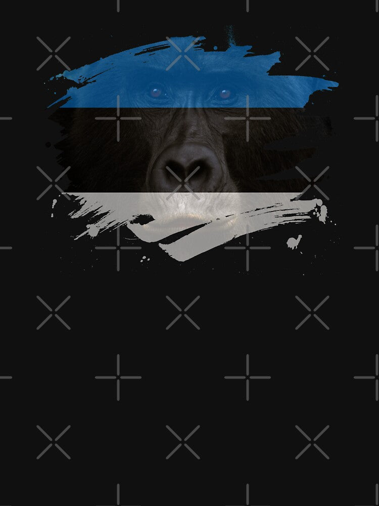 Estonia Gorilla Flag by ockshirts