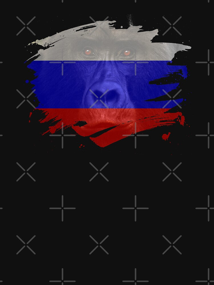 Russia Gorilla Flag by ockshirts