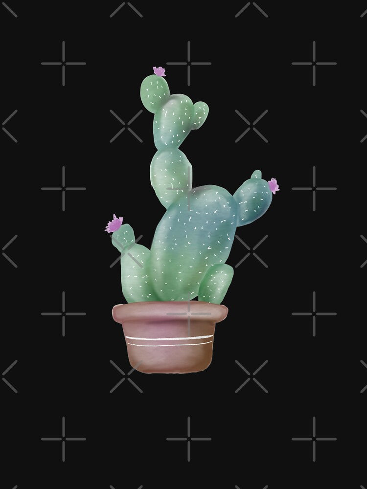 Watercolor Cactus by miljusa