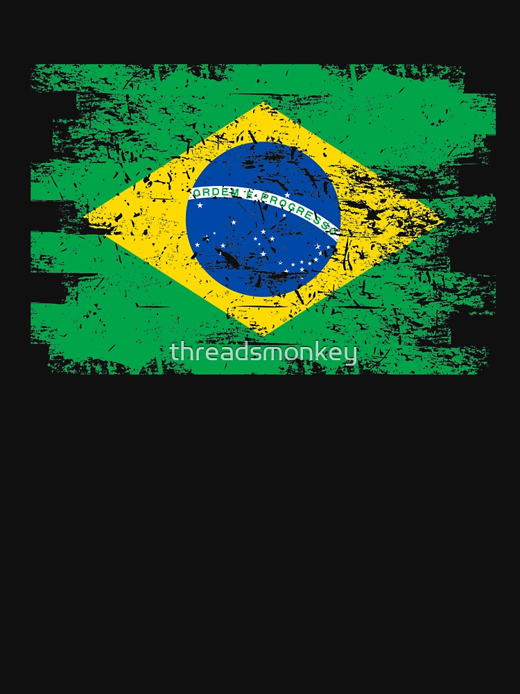 Brazil Flag Gift Country Patriotic Travel Shirt Americas Light by threadsmonkey