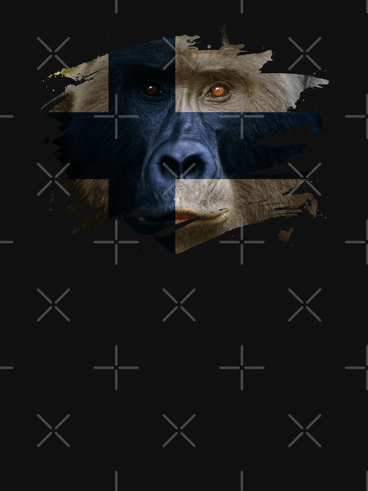 Finland Gorilla Flag by ockshirts