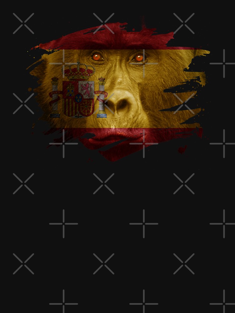 Spain Gorilla Flag by ockshirts