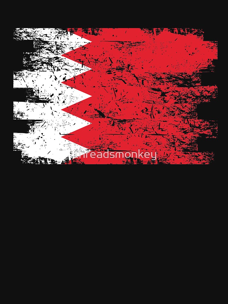 Bahrain Shirt Gift Country Flag Patriotic Travel Asia Light by threadsmonkey