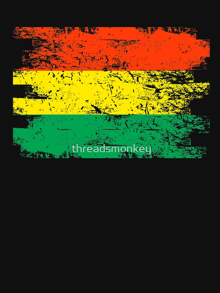 Bolivia Flag Gift Country Patriotic Travel Shirt Americas Light by threadsmonkey