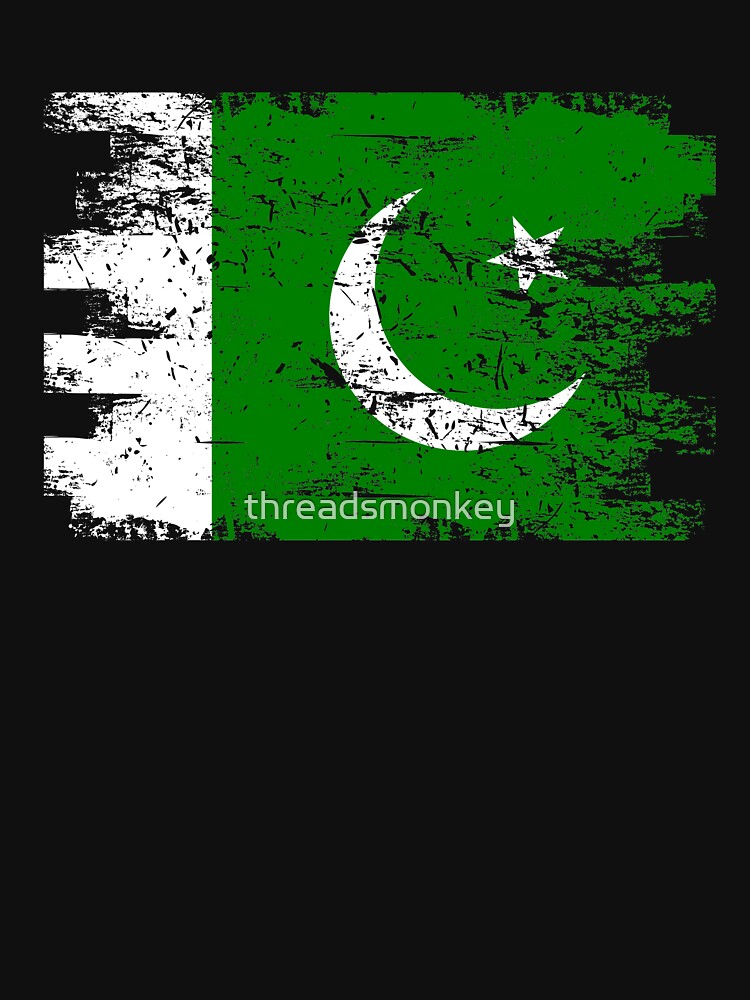 Pakistan Shirt Gift Country Flag Patriotic Travel Asia Light by threadsmonkey