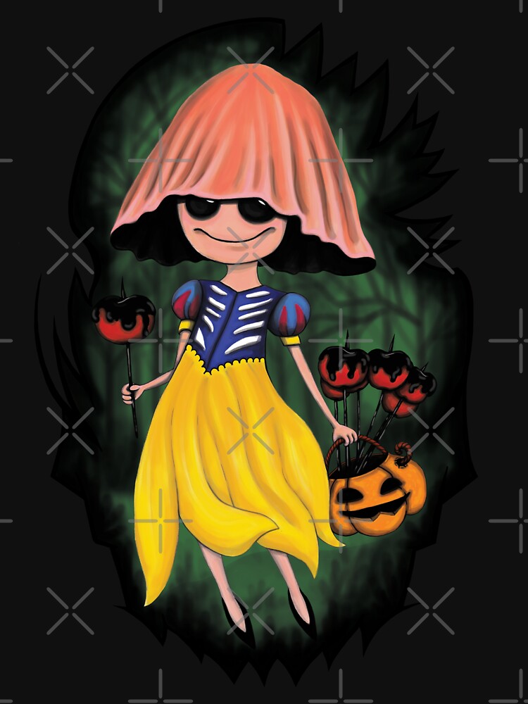 Trick or treat mushroom girl by RalucaIov