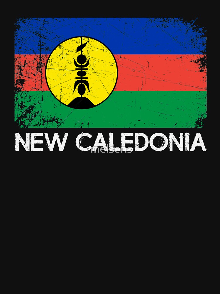 Caledonian Flag Design | Vintage Made In New Caledonia Gift by melsens