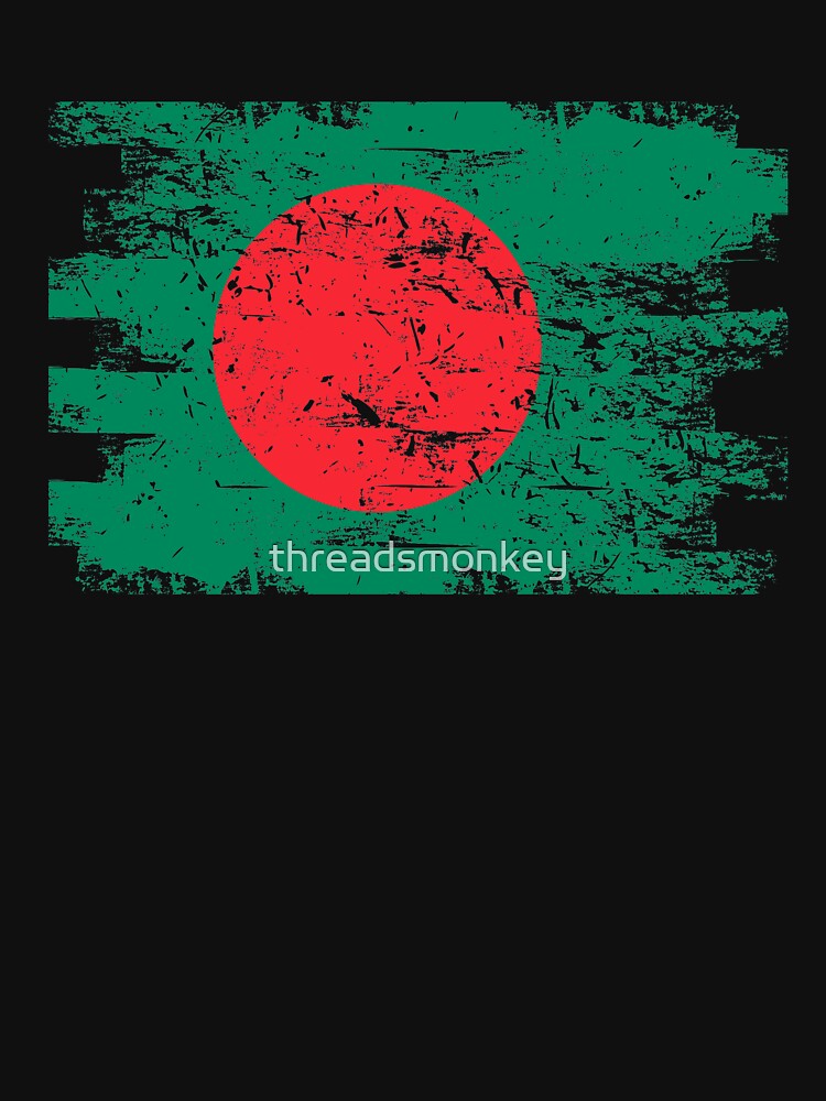 Bangladesh Shirt Gift Country Flag Patriotic Travel Asia Light by threadsmonkey