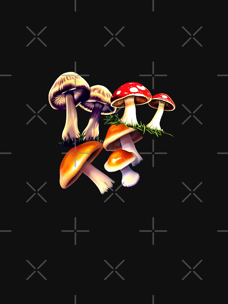 Mushrooms Illustration by Natrual0903