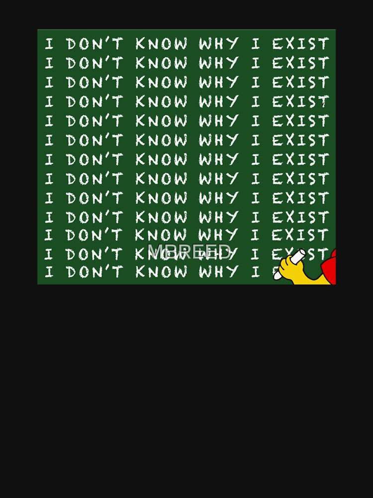 Alex G "Exist" X Bart Logo by MBREED
