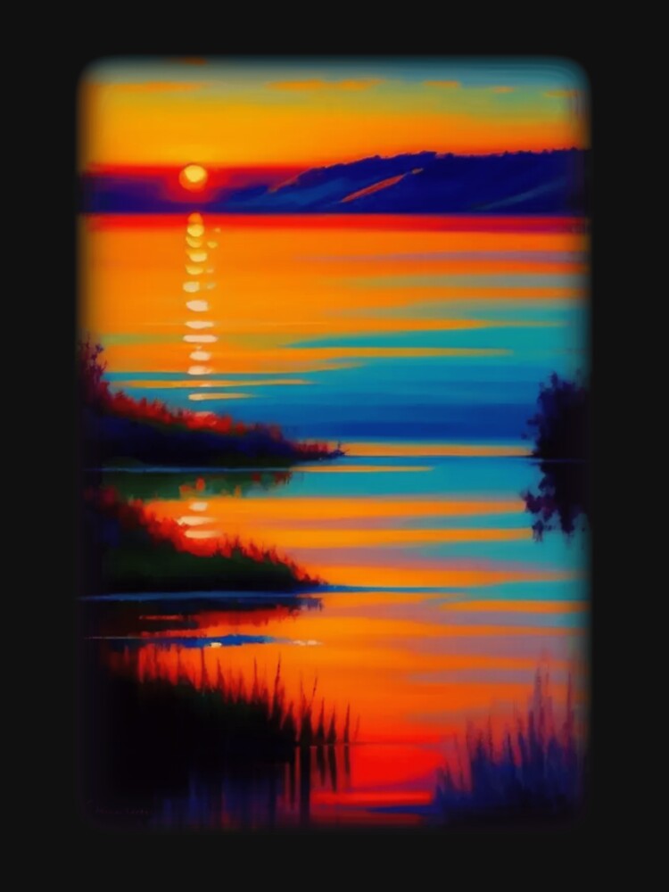 SILENT SUNSET by TeeTeknology