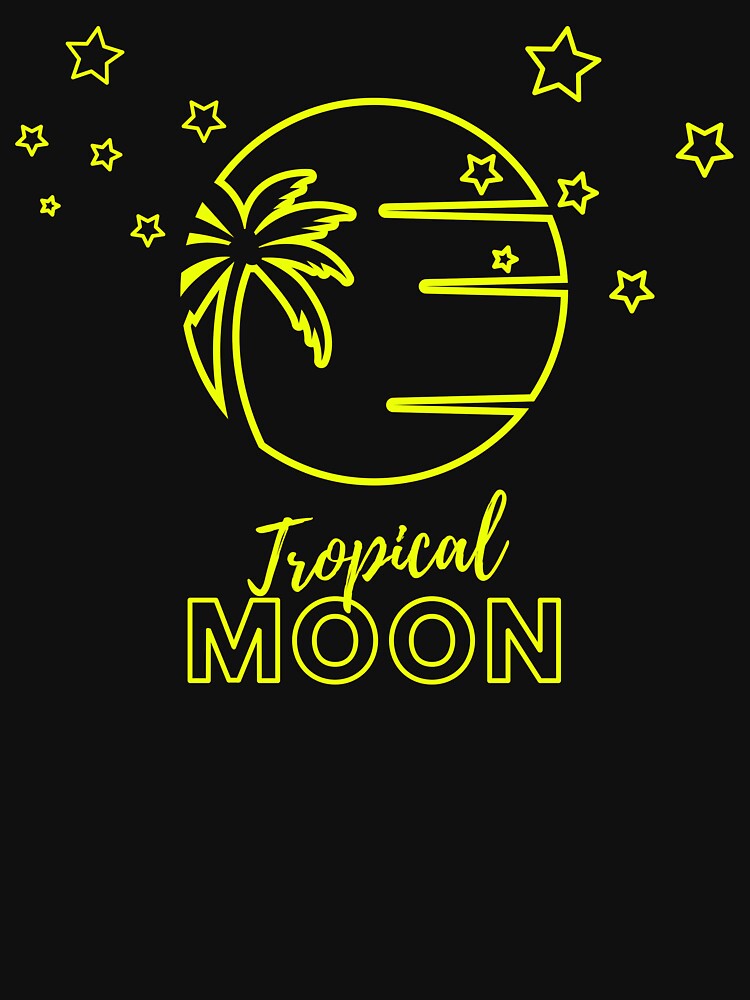 Tropical Moon Yellow by kyds