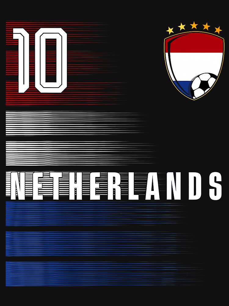 Football Soccer Netherlands Flag Dutch Pride Lovers Retro by Mdcazeem