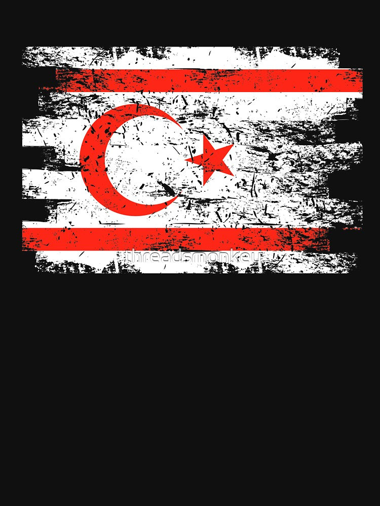 Northern Cyprus Shirt Gift Country Flag Patriotic Travel Asia Light by threadsmonkey