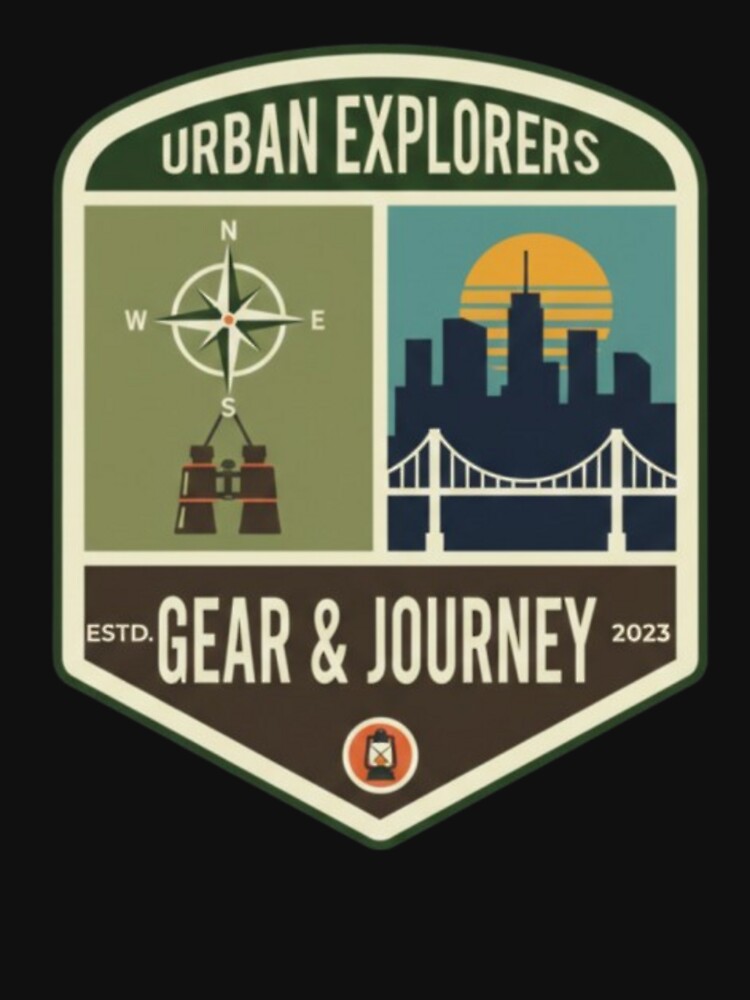 Urban Explorers – Gear & Journey Badge by Dogandesighn