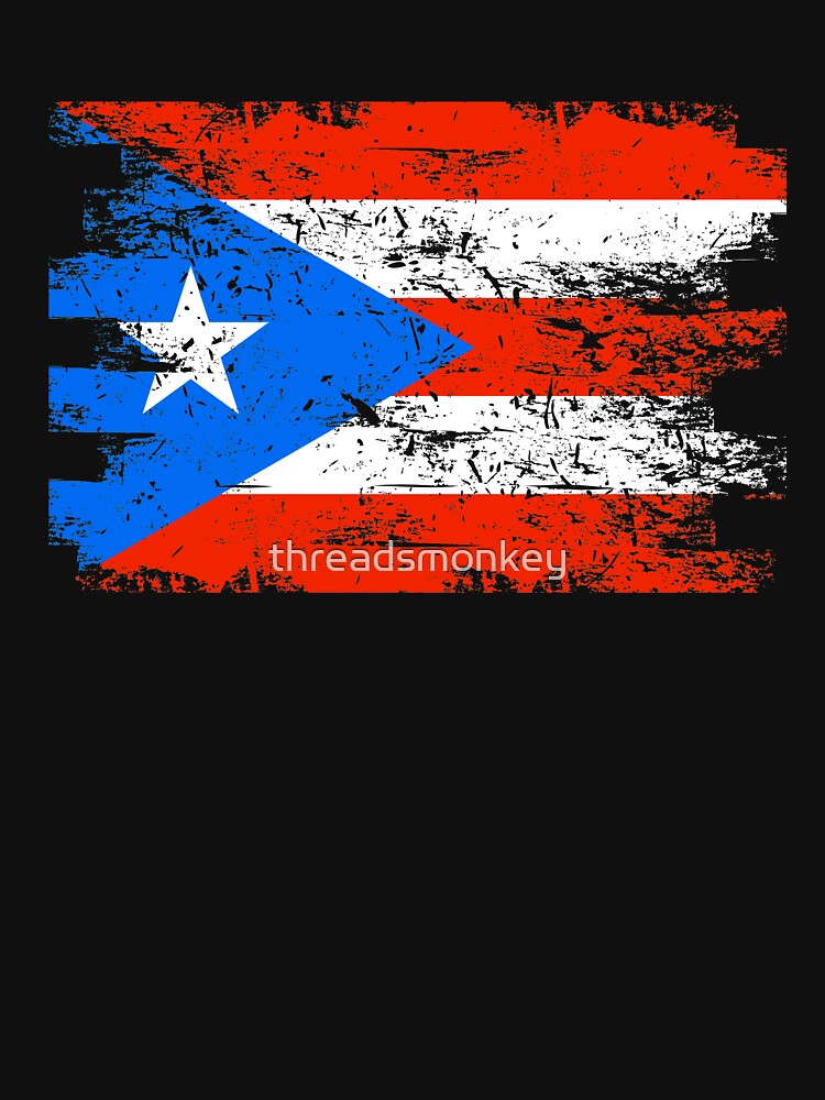 Puerto Rico Flag Gift Country Patriotic Travel Shirt Americas Light by threadsmonkey