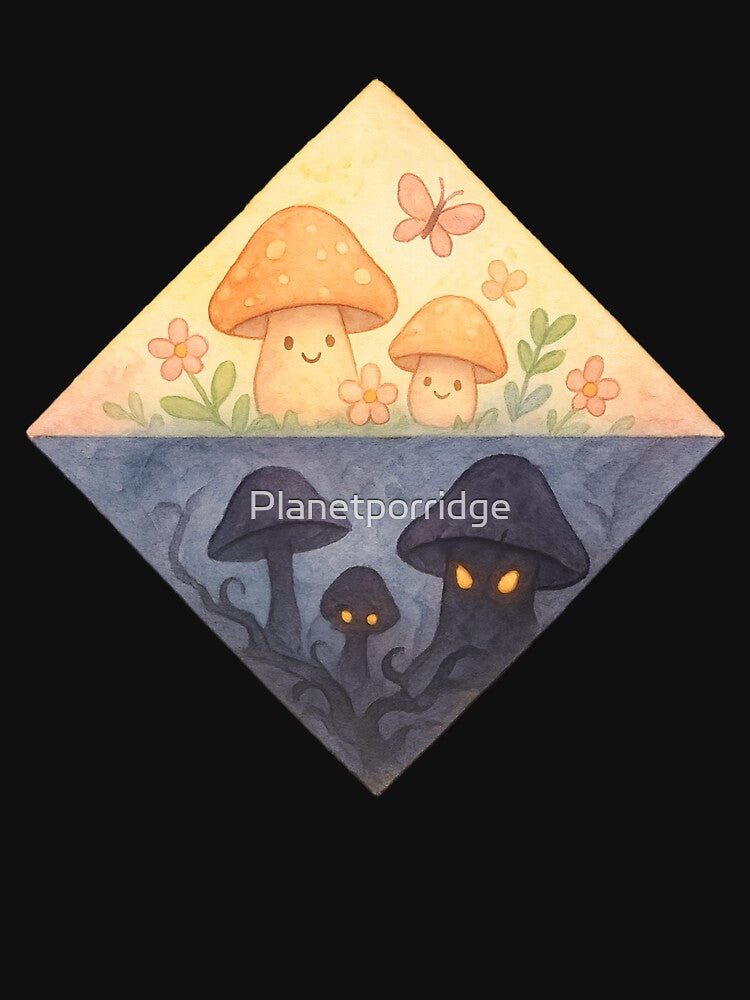 Split Personality Mushroom by Planetporridge