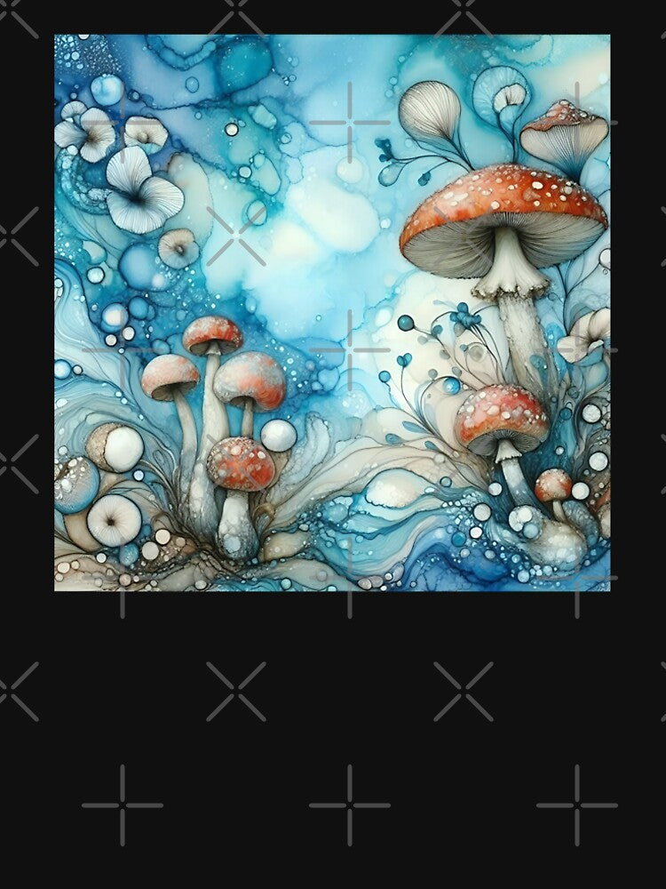 Floral Mushrooms by GraphicsClub