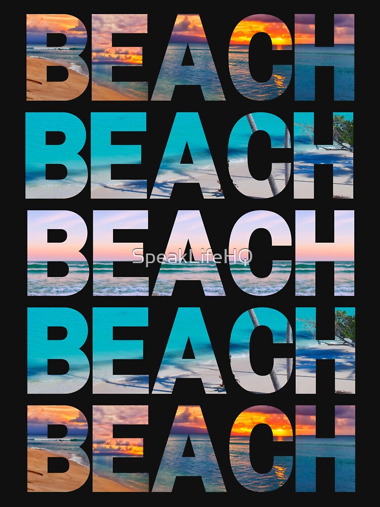 Fiery Beach Sunset | BEACH PHOTOS by SpeakLifeHQ