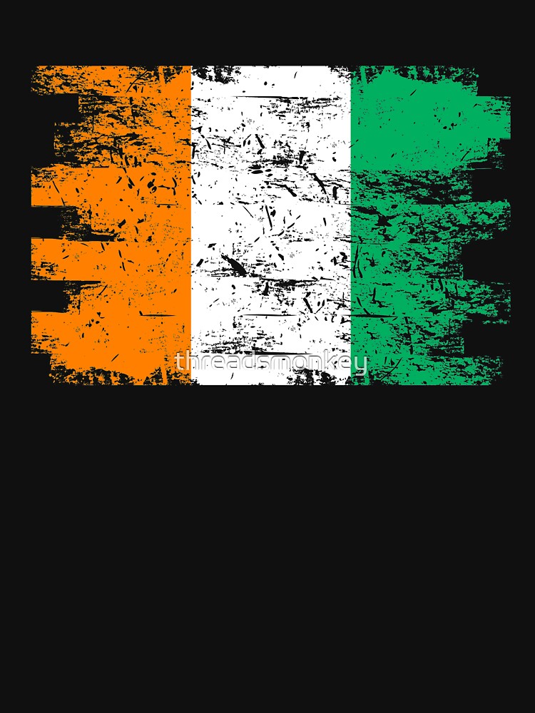 Ivory Coast Shirt Gift Country Flag Patriotic Travel Africa Light by threadsmonkey