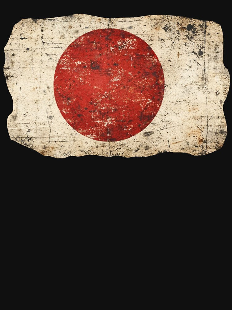 Vintage Distressed Japan Flag by Junior-Design