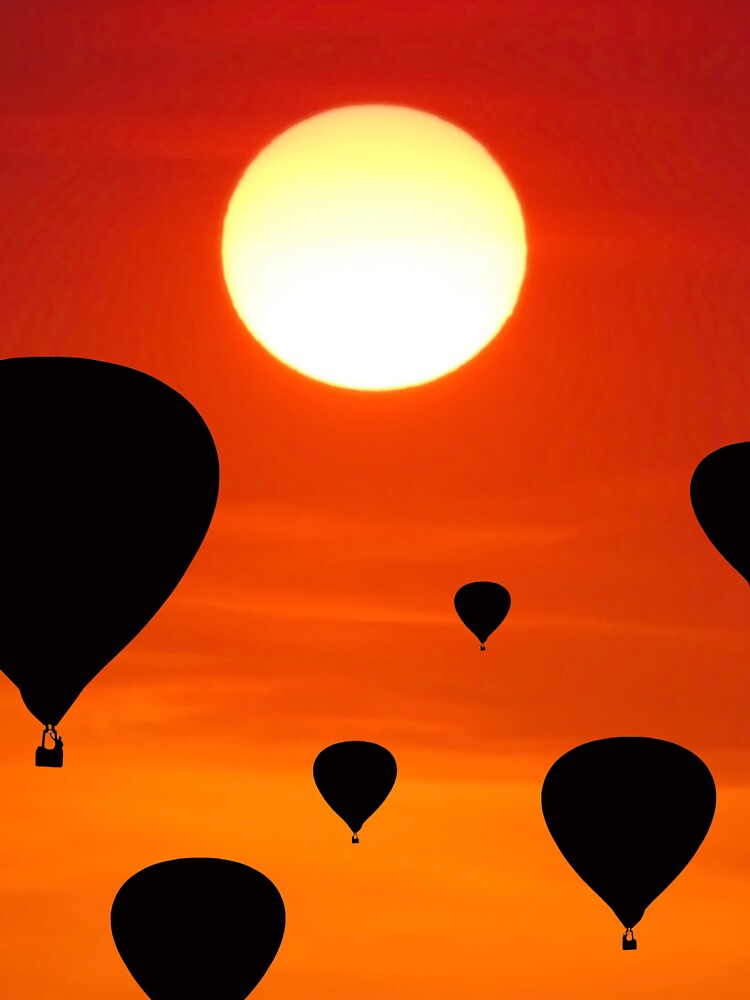 SUNSET OVER THE BALOONS by MJ96-PRO
