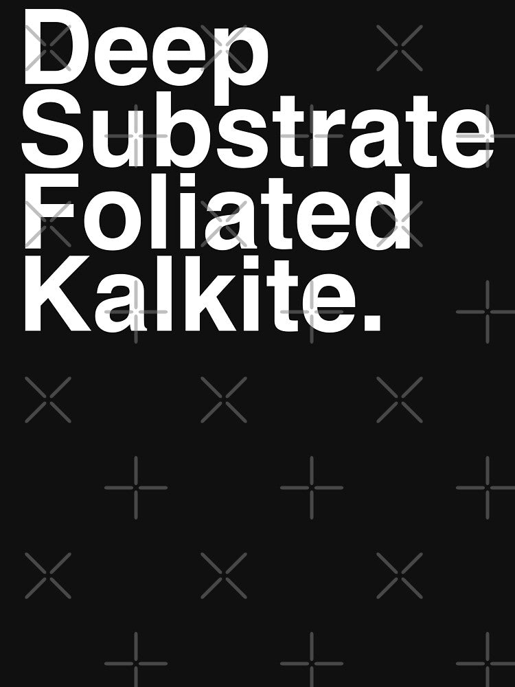 DEEP SUBSTRATE FOLIATED KALKITE by Rebel Mixtape Studio