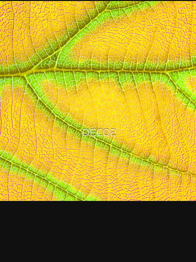 Yellow Leaf Modern Contemporary Artistic Close-Up by DEC02