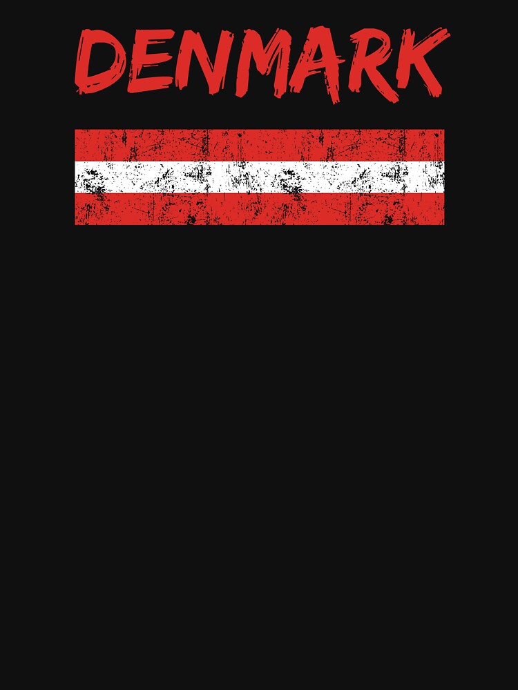 Denmark National Flag by The Junto Shop