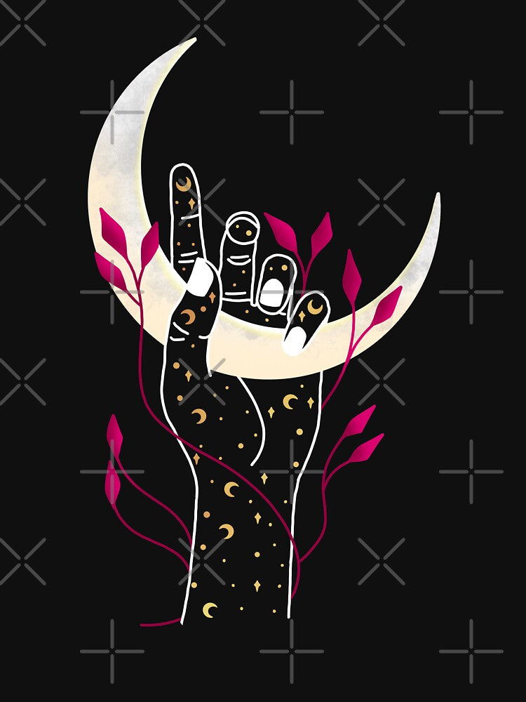 Holding the Moon by ethnicdrawing
