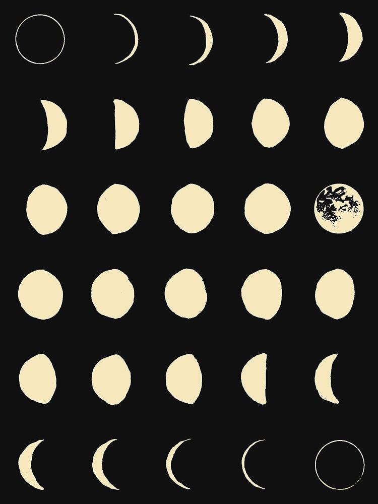 Moon Phases by wolfandbird