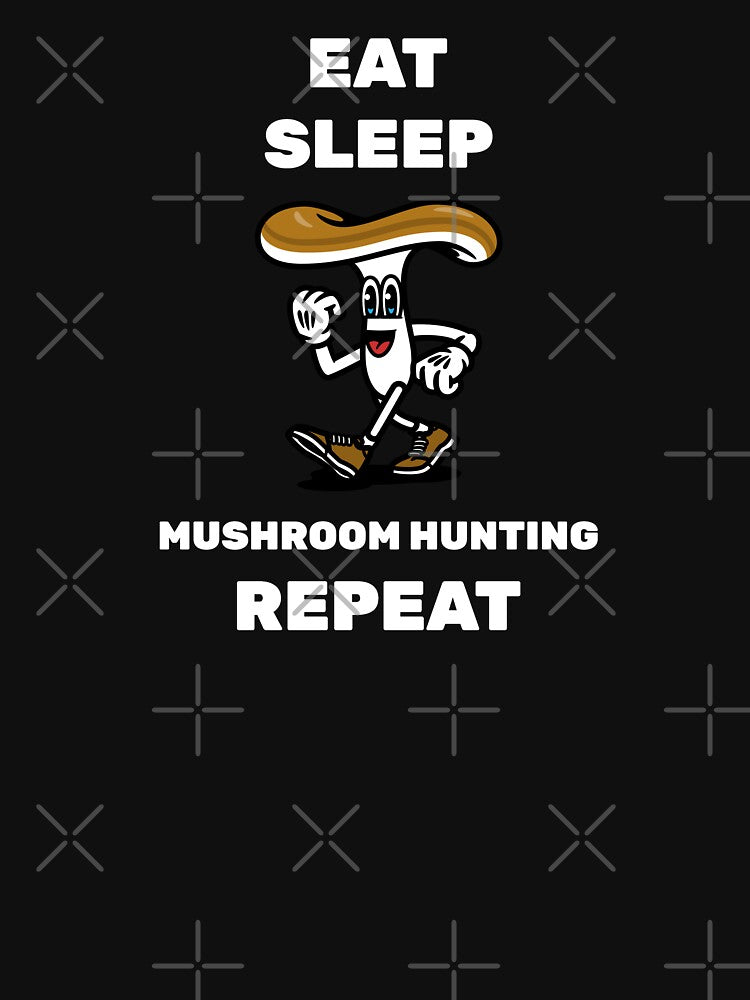 Eat Sleep Mushroom Hunting Repeat by joabaj