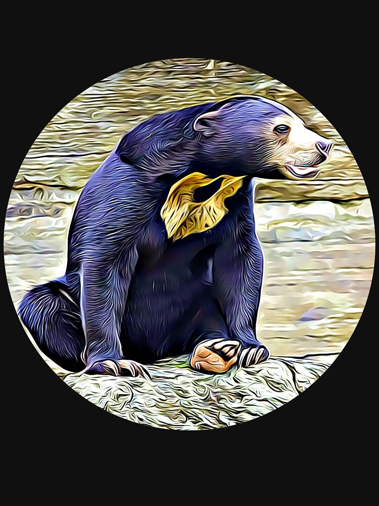 Sun Bear Portrait by RevolutionInPaint