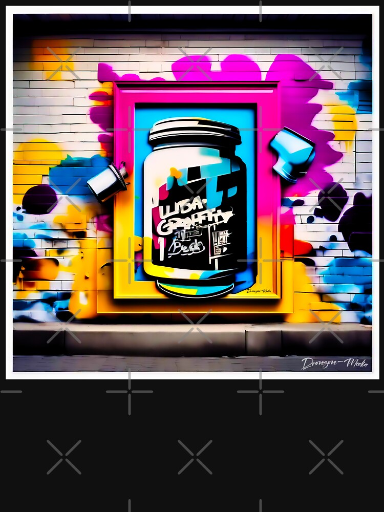 Urban graffiti street art by Drone-tees