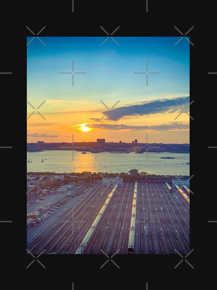 Sunset, Hudson Yards, Manhattan, New York City by eleonoraingrid
