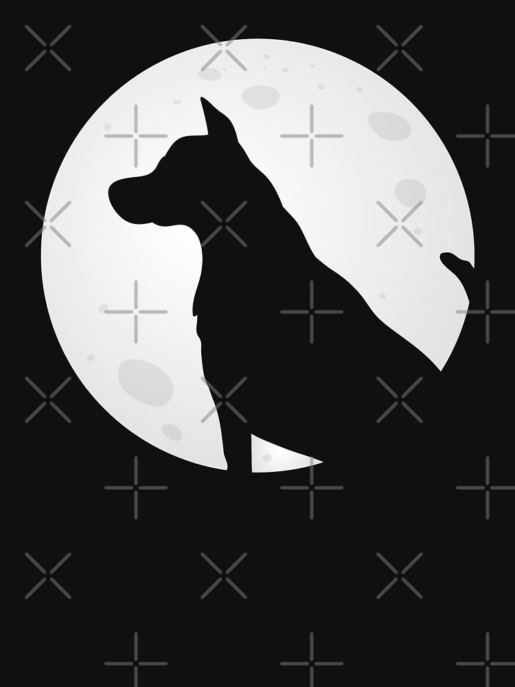 Moon Dog - Cool Moon Dog Design Gift by yeknow