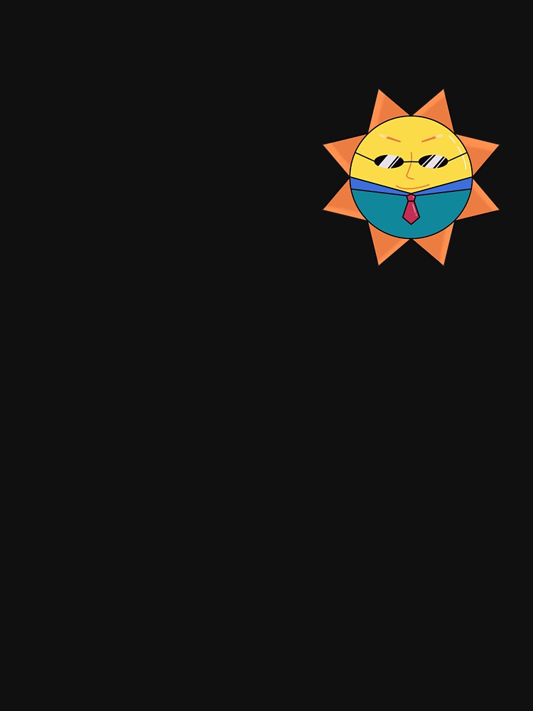 A cartoon sun character in a cool look. by SunSleepy