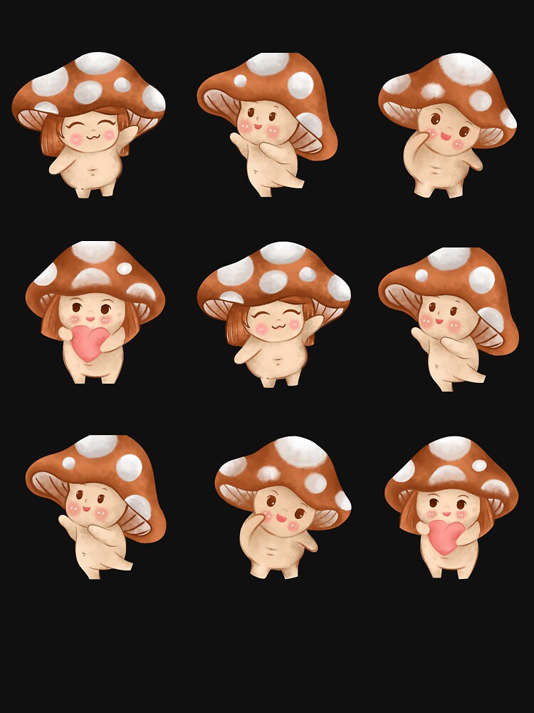 Baby Mushroom Girls by Kaidynz