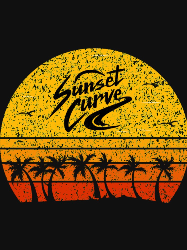 vintage retro sunset curve by HolmesMillie1